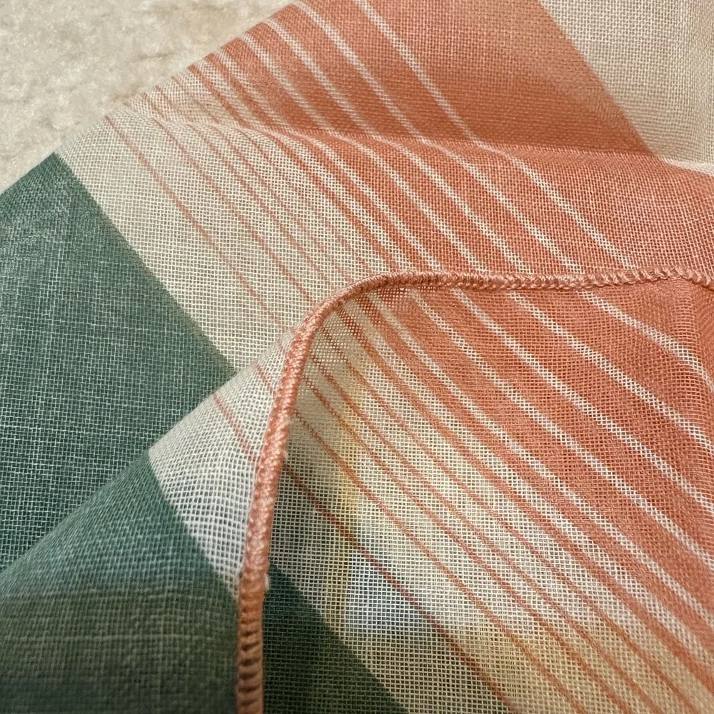 21x21 Plaid Scarf Bandana Vintage Carol Laurie 1970’s Square - Picture 9 of 14